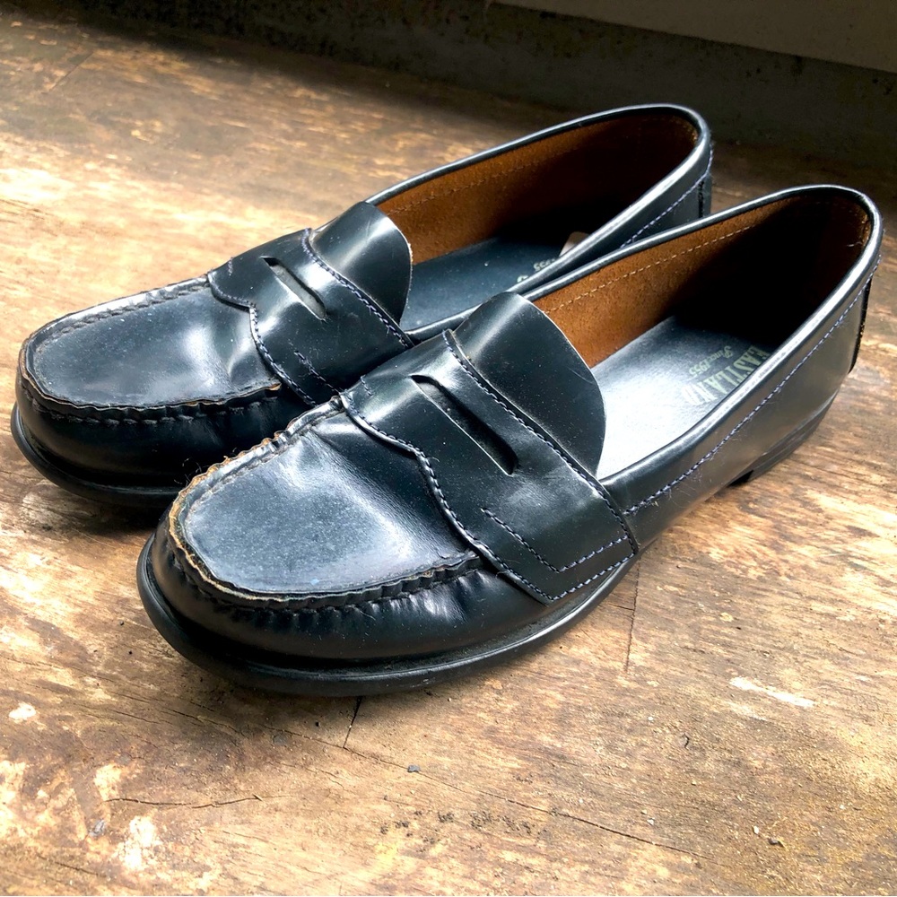 Eastland Classic II 3922 Womens Black Slip On Loafer Casual Shoes Size 7N